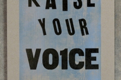 13. raise your voice