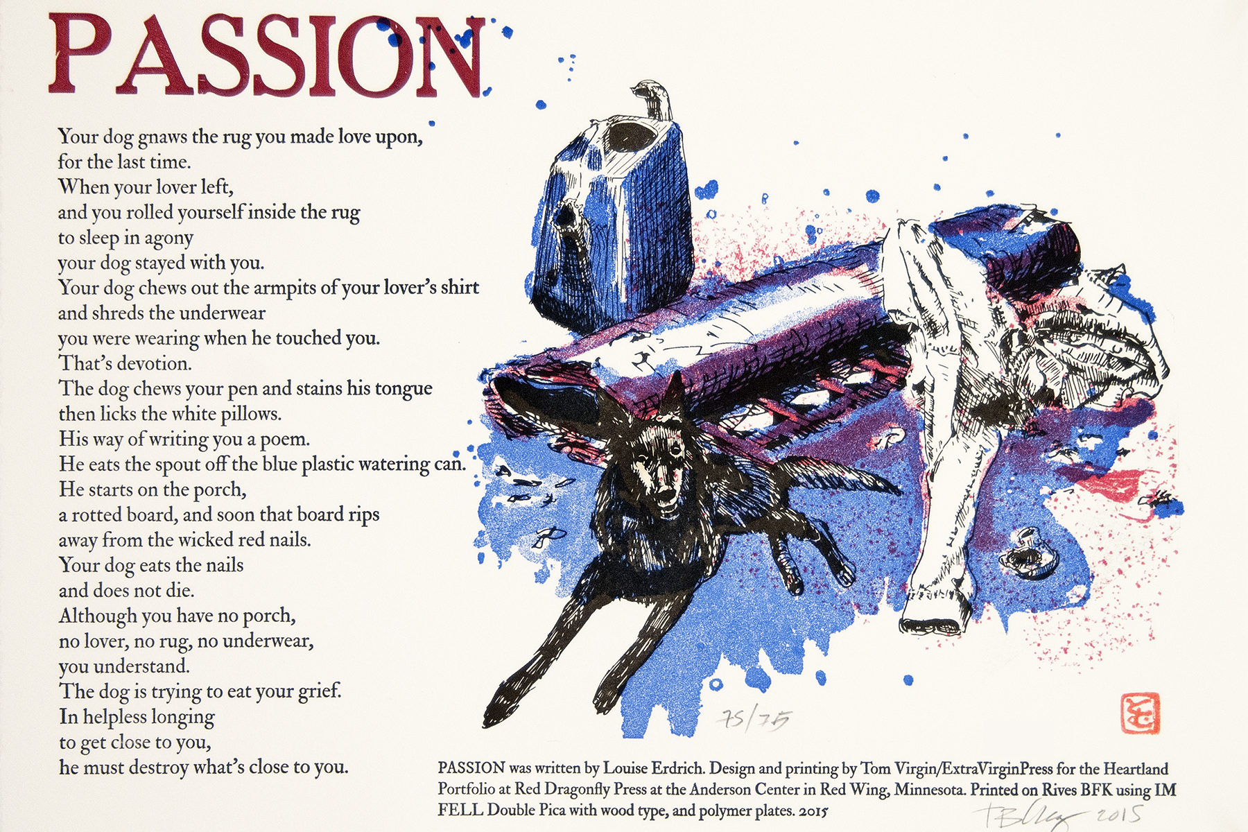 Passion broadsheet