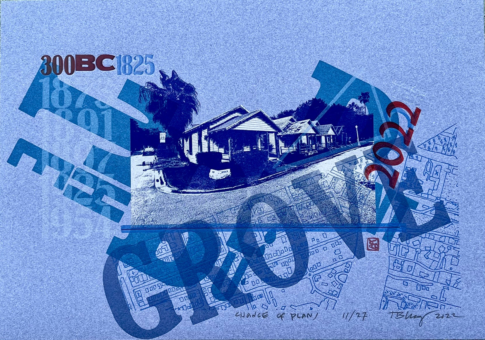 Change of Plans broadsheet